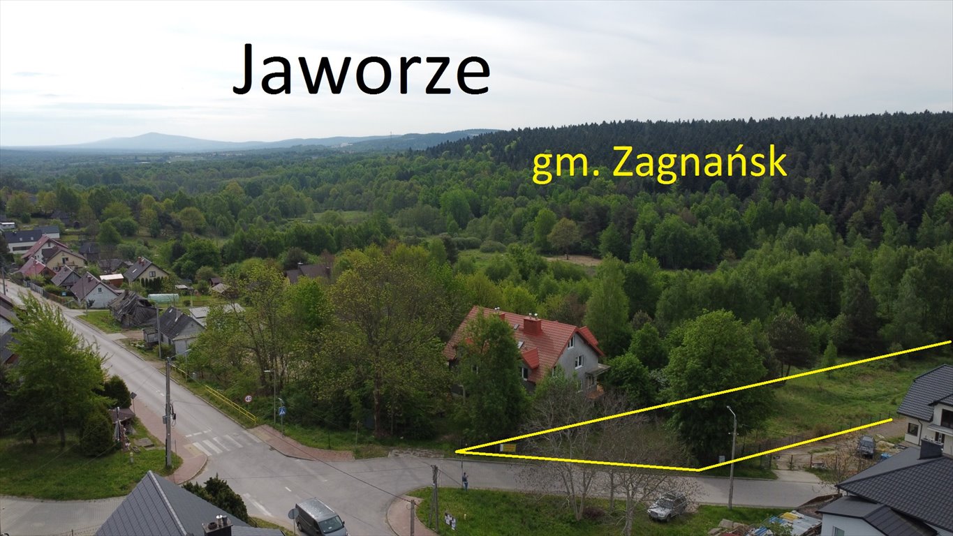 Działka budowlana na sprzedaż Jaworze  5 898m2 Foto 1