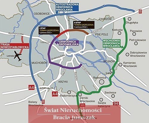 Grunt przemysłowo-usługowy 1,1 ha, uzbrojony, blisko Wrocławia Łosice  10 100m2 Foto 1