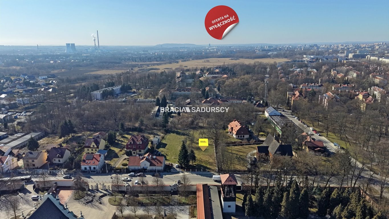 Działka usługowa 1754 m² z pełnym uzbrojeniem, MPZP Kraków, Nowa Huta, Mogiła, Klasztorna  1 754m2 Foto 1