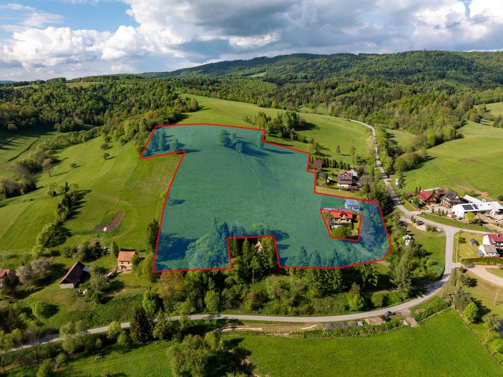 Działka 50 ha z widokami, rekreacja i inwestycje - polecam! Teleśnica Oszwarowa  50 101m2 Foto 1