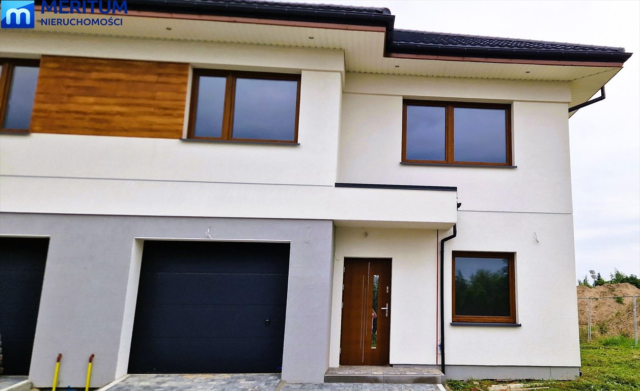 Nowoczesny bliźniak 160 m2 z garażem i dużą działką Książenice  161m2 Foto 1