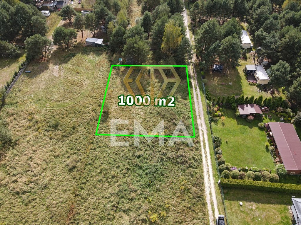Na sprzedaż działka 1000 m² w Dąbiu - spokój i natura blisko lasu Dąbie  1 000m2 Foto 1