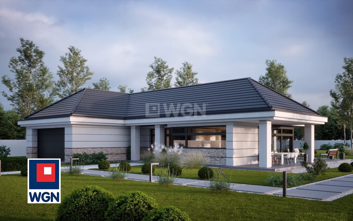 Nowoczesny dom z dużym potencjałem, 250 m2 w stanie surowym Budy, Bobrowo, Budy  367m2 Foto 1