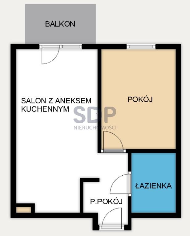 Mieszkanie dwupokojowe na sprzedaż Wrocław, Psie Pole, Lipa Piotrowska, Kominiarska  42m2 Foto 2