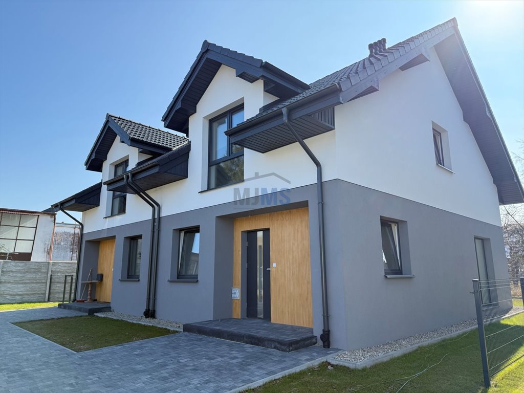Nowoczesny dom bliźniak z ogrodem i 2 miejscami parkingowymi Wejherowo, Krasińskiego  100m2 Foto 1
