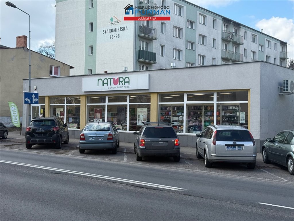 Lokal handlowo-usługowy 193 m2 z witrynami - centrum Piły Piła, Śródmieście  193m2 Foto 1