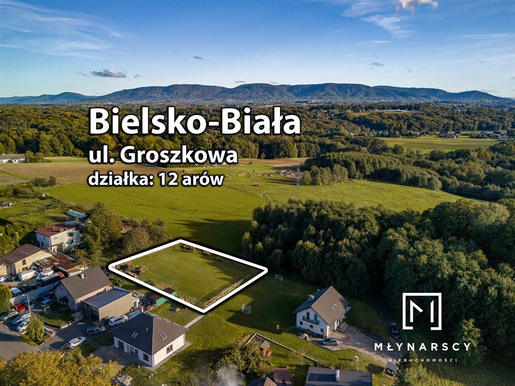 Działka budowlana na sprzedaż Bielsko-Biała, Komorowice Krakowskie  1 200m2 Foto 9