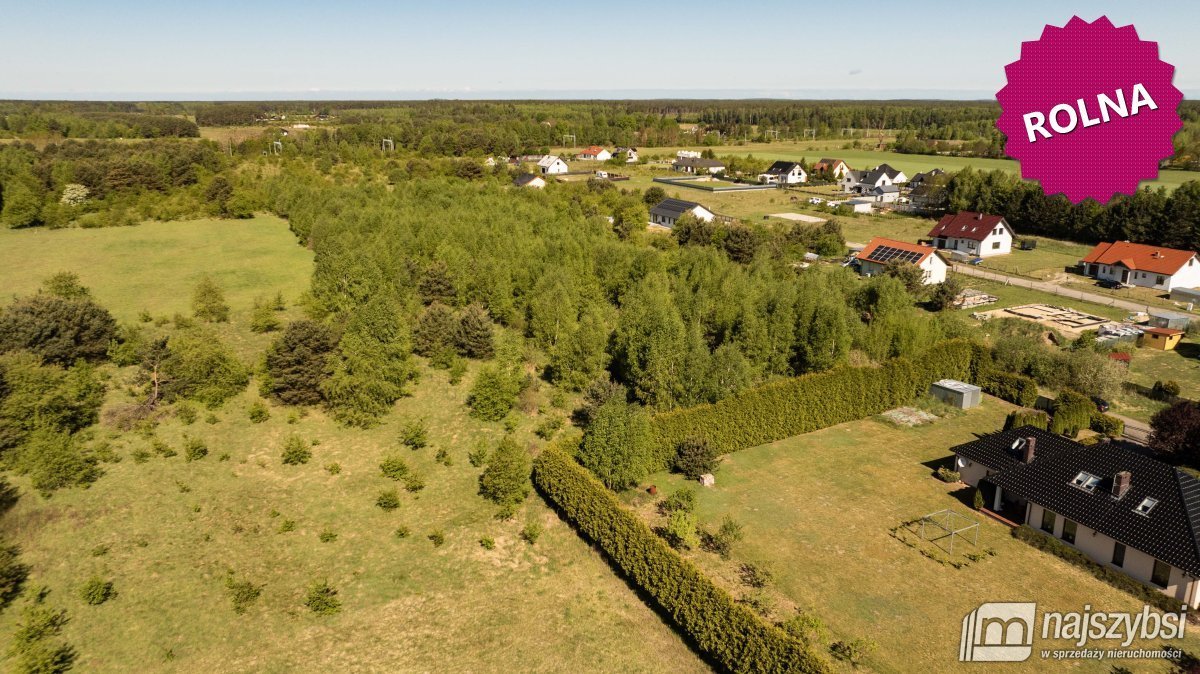 Działka rolna pod zabudowę, 35 tys. m², blisko Goleniowa Białuń, wieś  34 951m2 Foto 1