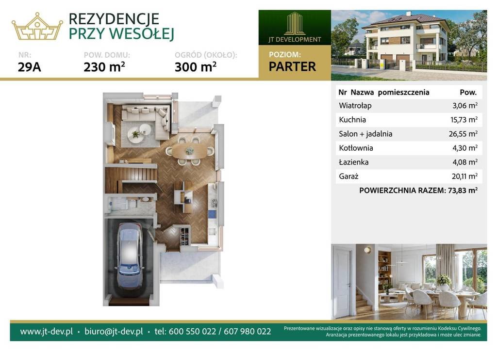 Na sprzedaż nowoczesny dom 230 m² z 5 sypialniami w Michałowicach: Michałowice-Wieś: Wesoła