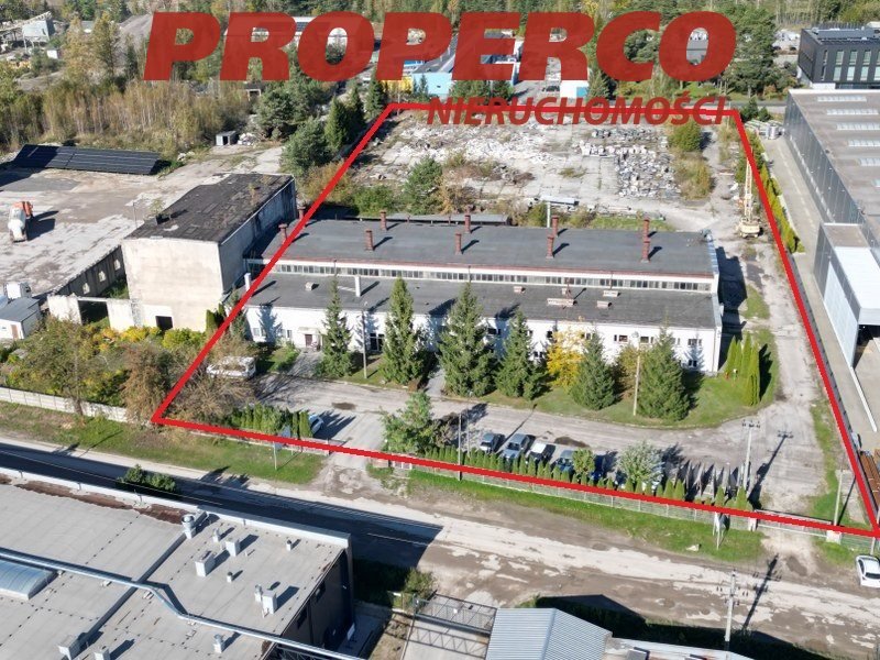 Do sprzedania przestronny budynek produkcyjno-usługowy 1882 m² z parkingiem Kielce, Dyminy-Wieś  2 110m2 Foto 1