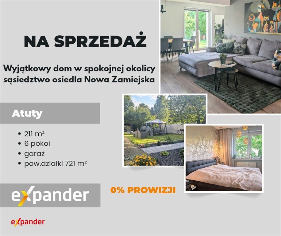 Dom 211 m² z ogrodem i garażem w Słupsku Słupsk, Sportowa  211m2 Foto 1