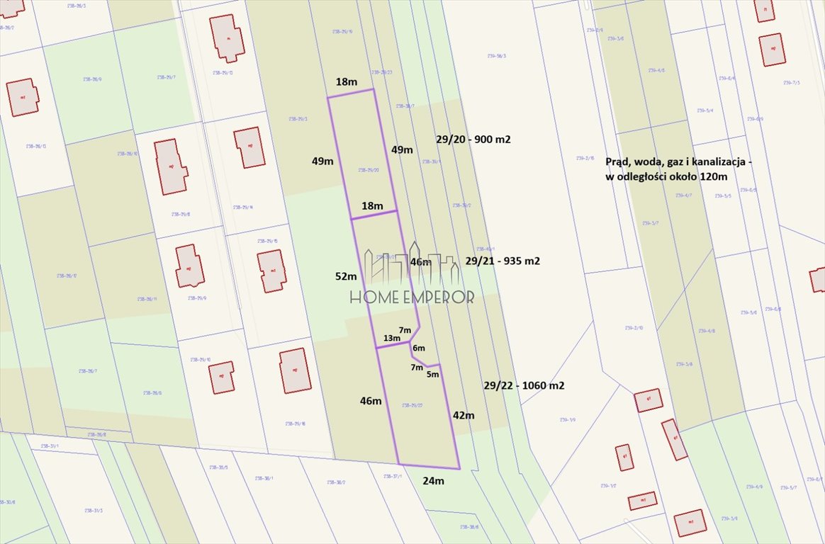 Do sprzedania działki 900 m² z warunkami zabudowy w Otwocku Otwock, Grunwaldzka  900m2 Foto 1