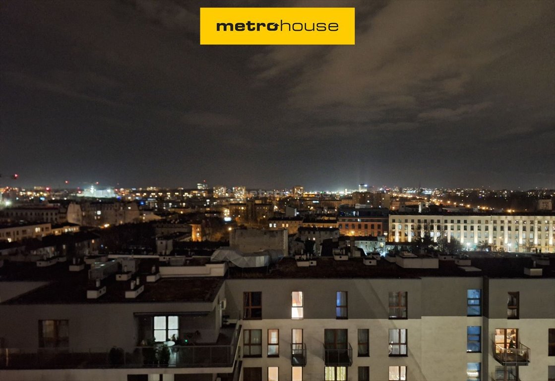 Widok na panoramę Łodzi z loggi – 3 pokoje, parking Łódź, Śródmieście, Kilińskiego  53m2 Foto 1