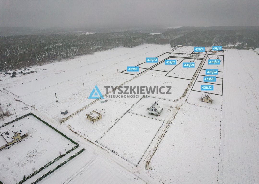 Działka budowlana na sprzedaż Zielin, Słoneczna  1 551m2 Foto 6