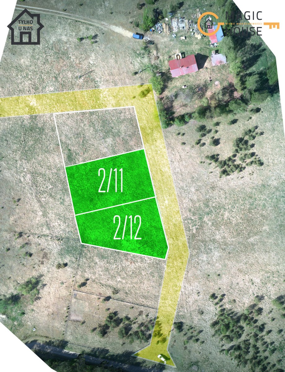 Zapraszam do obejrzenia działki 1011 m² w Rokitach - idealna pod dom lub inwestycję Rokity  1 011m2 Foto 1