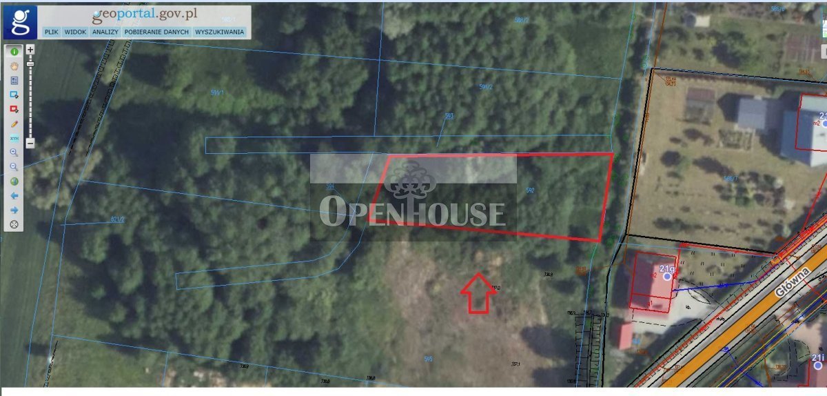 Działka inna na sprzedaż Jaczów, Jaczów  1 000m2 Foto 1
