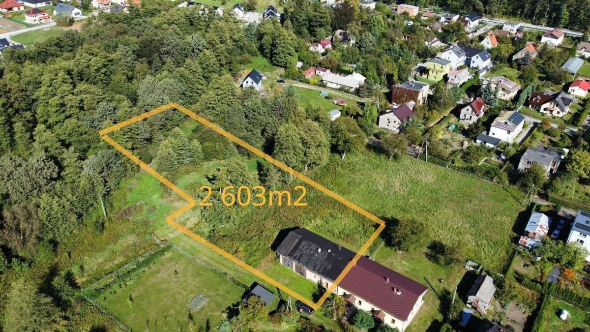 Działka budowlana na sprzedaż Długołęka, Adama Mickiewicza  2 603m2 Foto 1