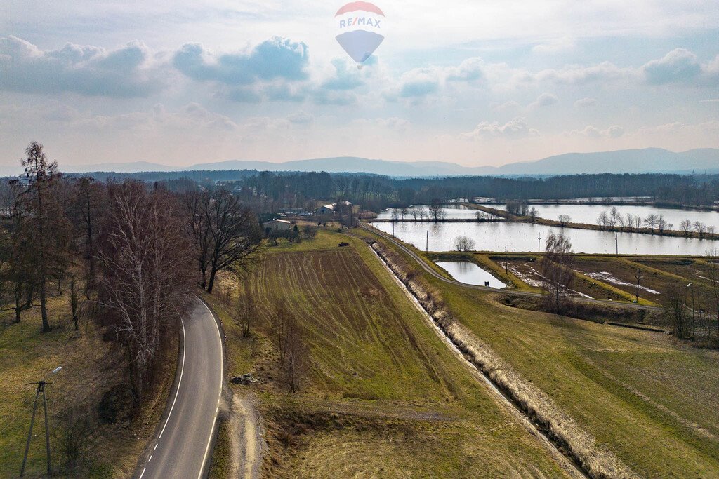 Działka budowlana 1428 m² z widokiem na stawy, Malec Malec  1 428m2 Foto 1