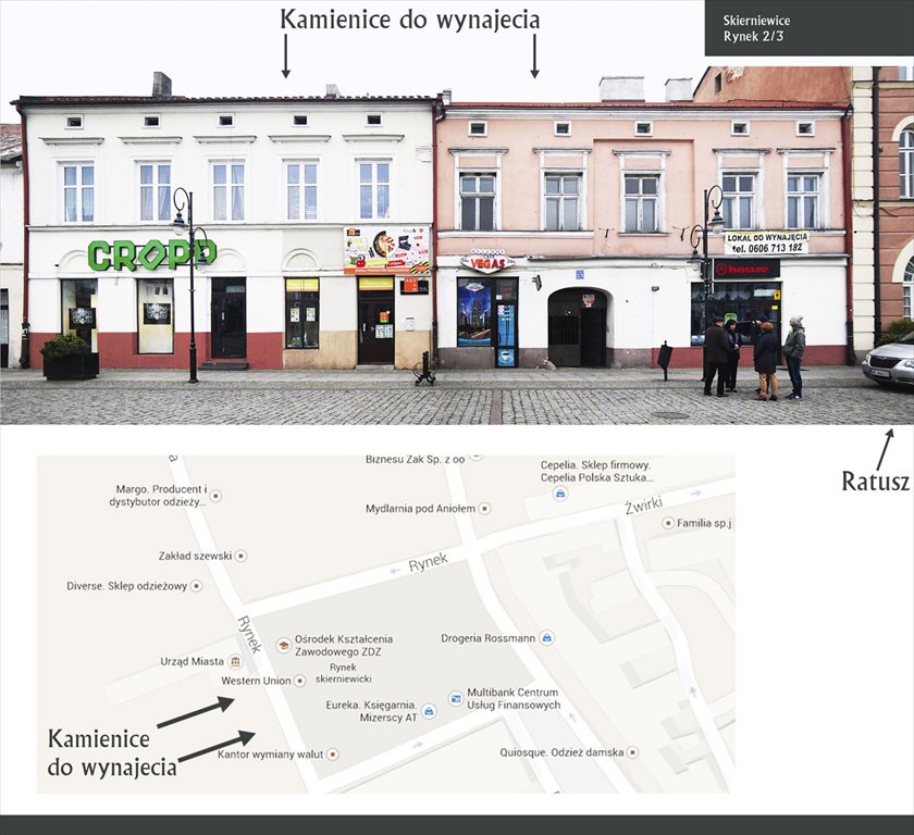 Lokal użytkowy na wynajem Skierniewice, Rynek 193m2 Foto 1 Lokal użytkowy na wynajem Skierniewice, Rynek 193m2 Foto 1