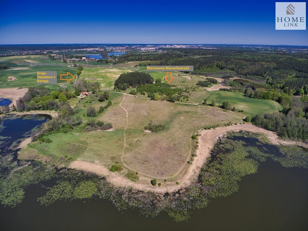 Działka budowlana na sprzedaż Bartążek, Leśna  1 718m2 Foto 3
