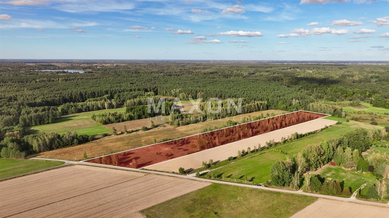 Działka 2,73 ha przy Rezerwacie Rawka – spokój i natura Ziemiary  27 289m2 Foto 1