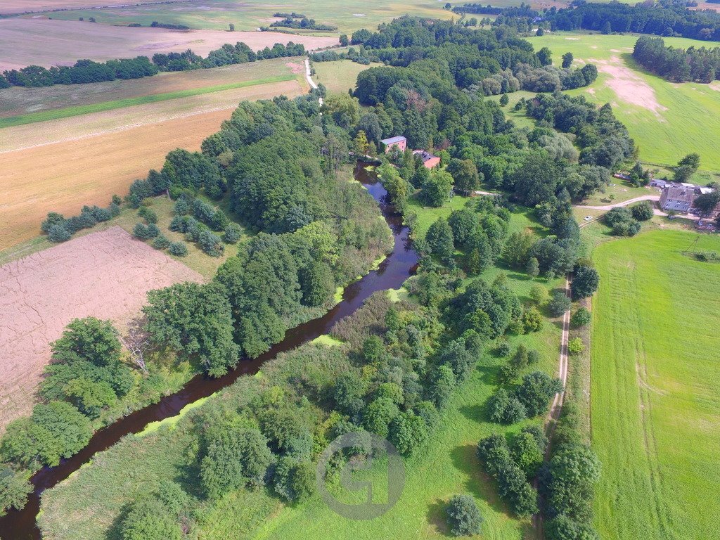 Działka budowlana nad rzeką Mierzęcka Struga 1800 m², Natura 2000 Nowy Młyn  1 800m2 Foto 1