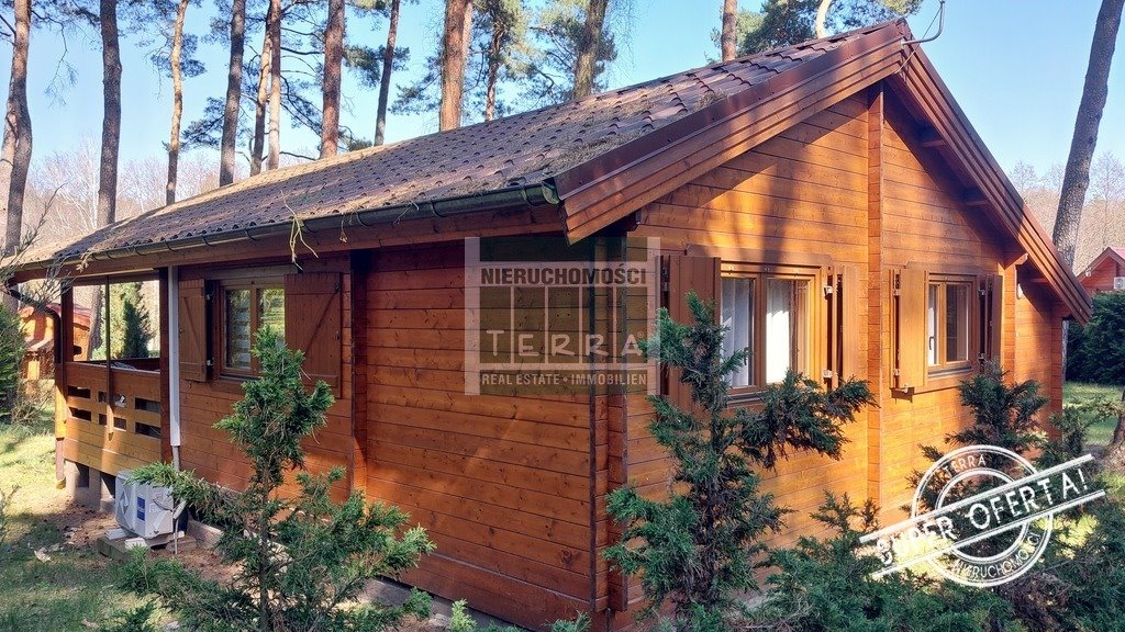 Komfortowy domek letniskowy 57 m2 z tarasem i wyposażeniem Niesulice  57m2 Foto 1