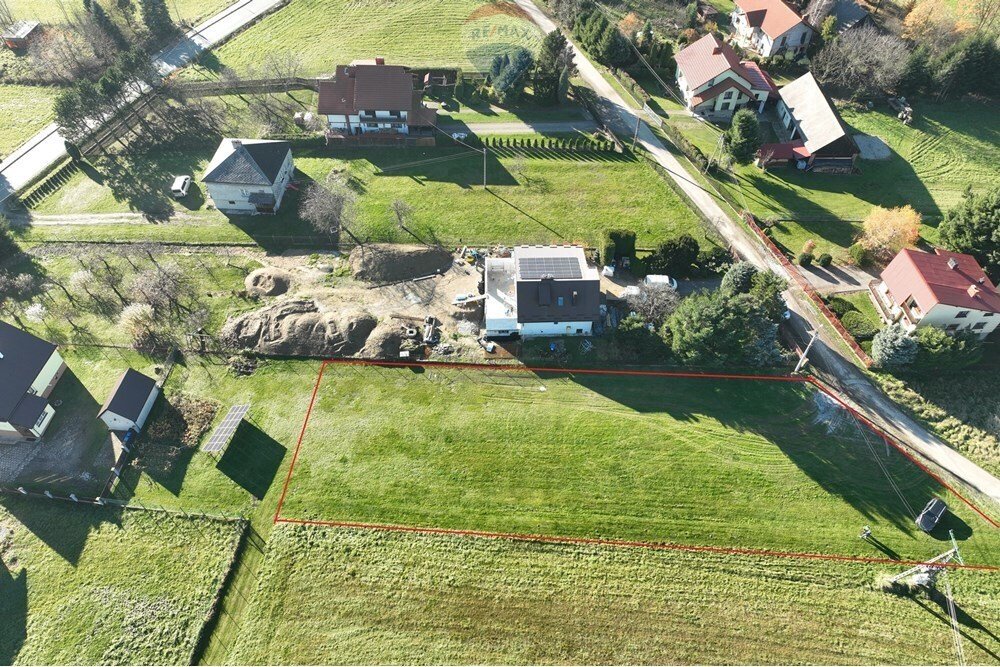 Widokowa działka Lipowa 2016 m² z mediami i podziałem Lipowa  2 016m2 Foto 1