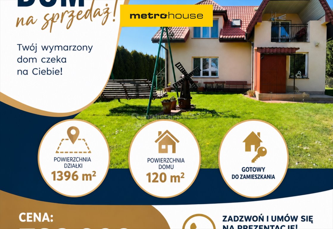 Dom 120 m² z kominkiem, garażem i balkonem - zapraszam Krosno  120m2 Foto 1