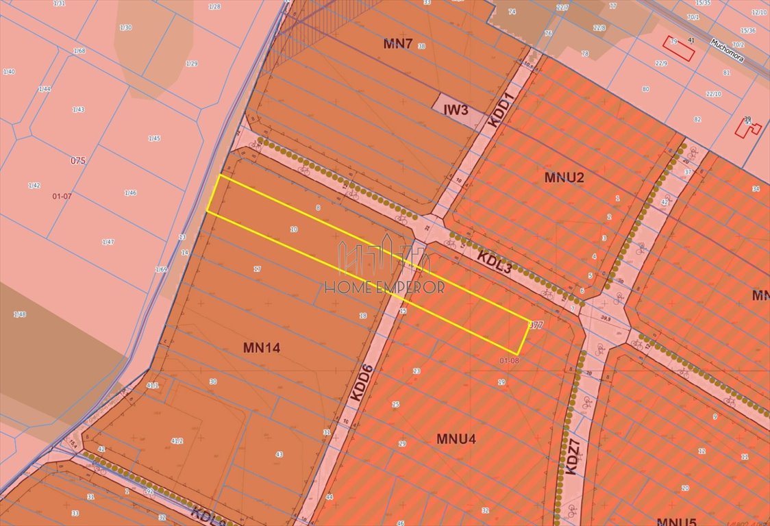 Zapraszam do zakupu działki 6917 m² z MPZP, media przy granicy Konstancin-Jeziorna, Muchomora  6 917m2 Foto 1