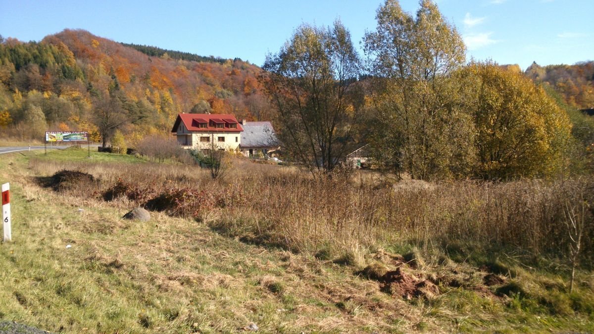 Działka 1600 m² przy drodze A8 (z fundamentem) w Lewinie Kłodzkim Lewin Kłodzki  1 600m2 Foto 1