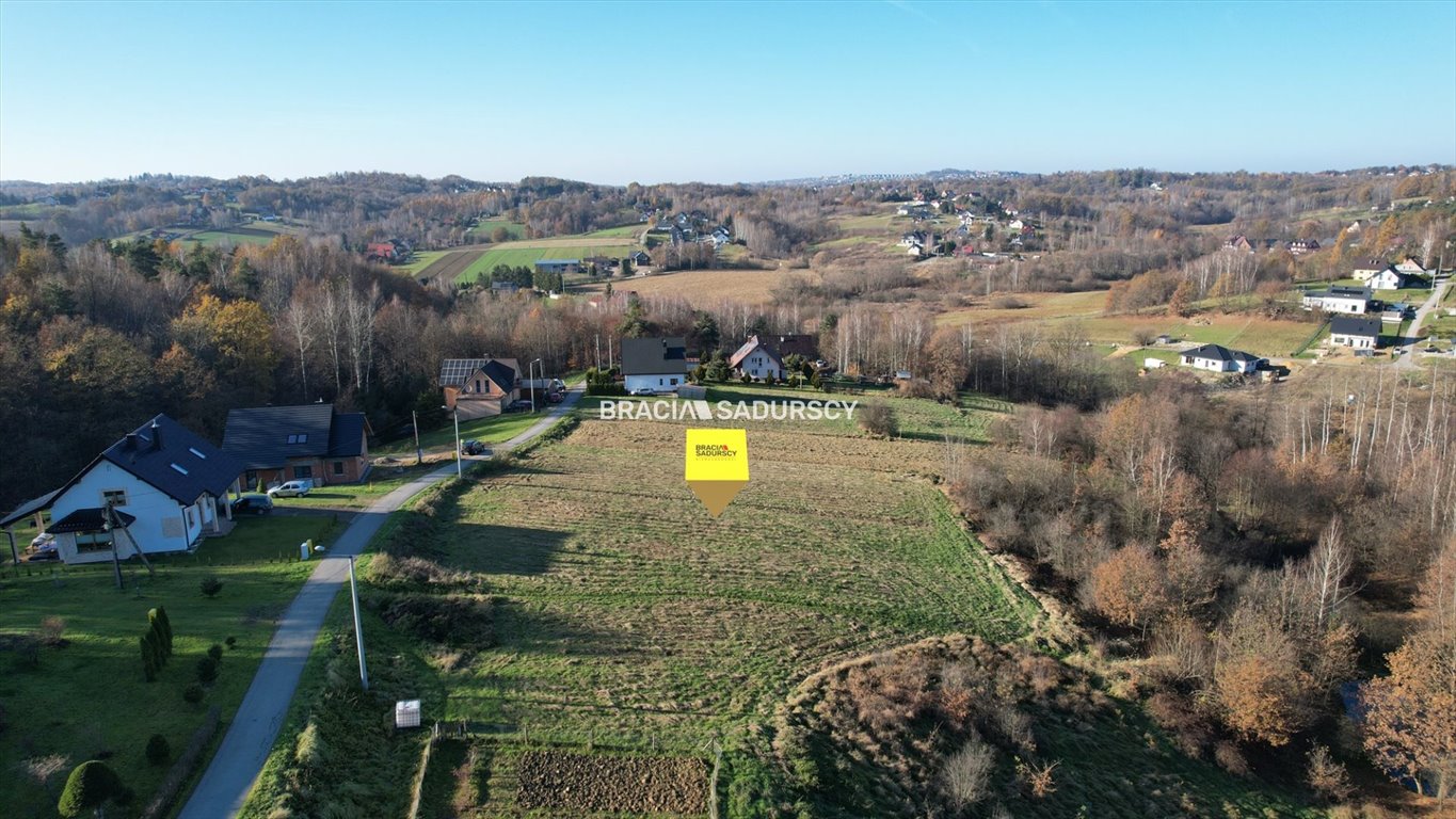 Działka budowlana na sprzedaż Siepraw, Zachodnia  1 219m2 Foto 1