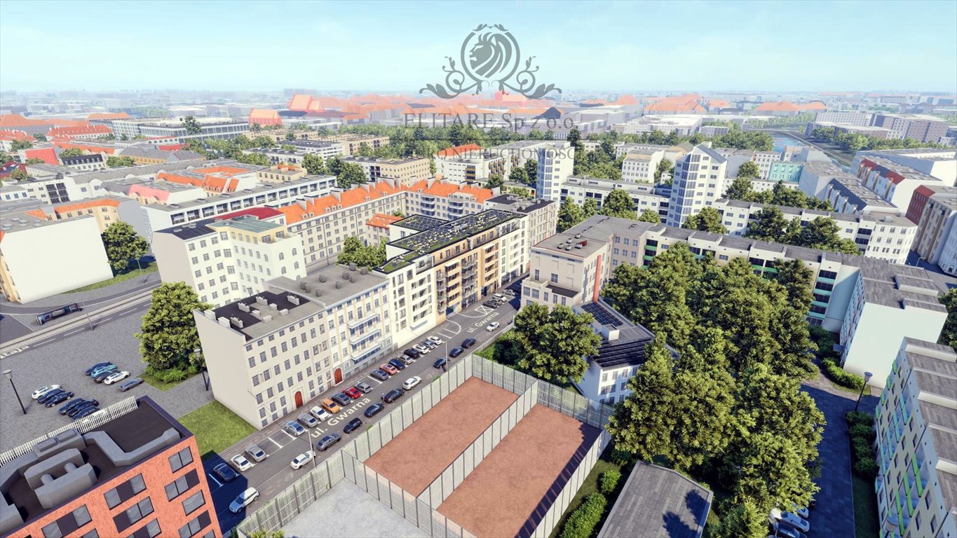 Nowoczesne 1 pokój z balkonem, blisko Dworca Głównego Wrocław, Stare Miasto, Przedmieście Świdnickie  27m2 Foto 1
