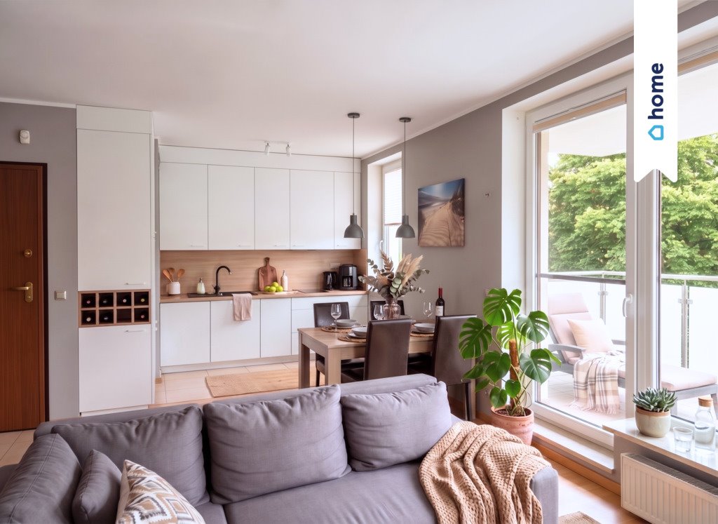 Nowoczesny apartament 2 pok. z balkonem i widokiem na las Międzyzdroje, Gryfa Pomorskiego  46m2 Foto 1