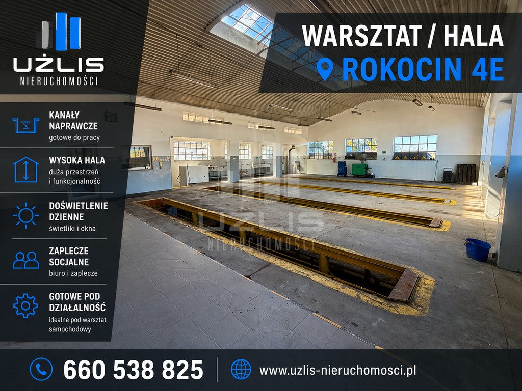 Magazyn i biura 337 m² przy DK 22 w Rokocinie Rokocin  337m2 Foto 1
