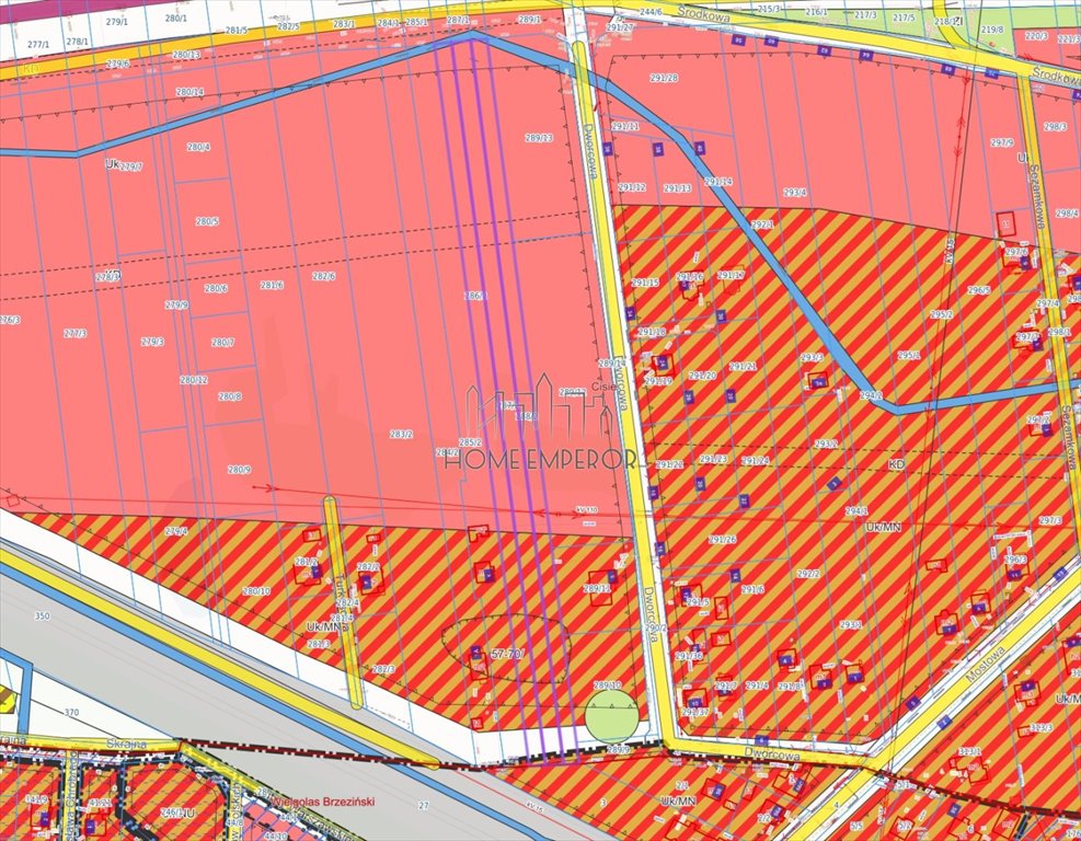 Działka budowlana na sprzedaż Cisie, Dworcowa  11 362m2 Foto 1