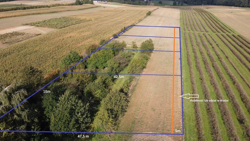 Działka 8,5 ar z warunkami zabudowy w Motyczu Motycz  850m2 Foto 1