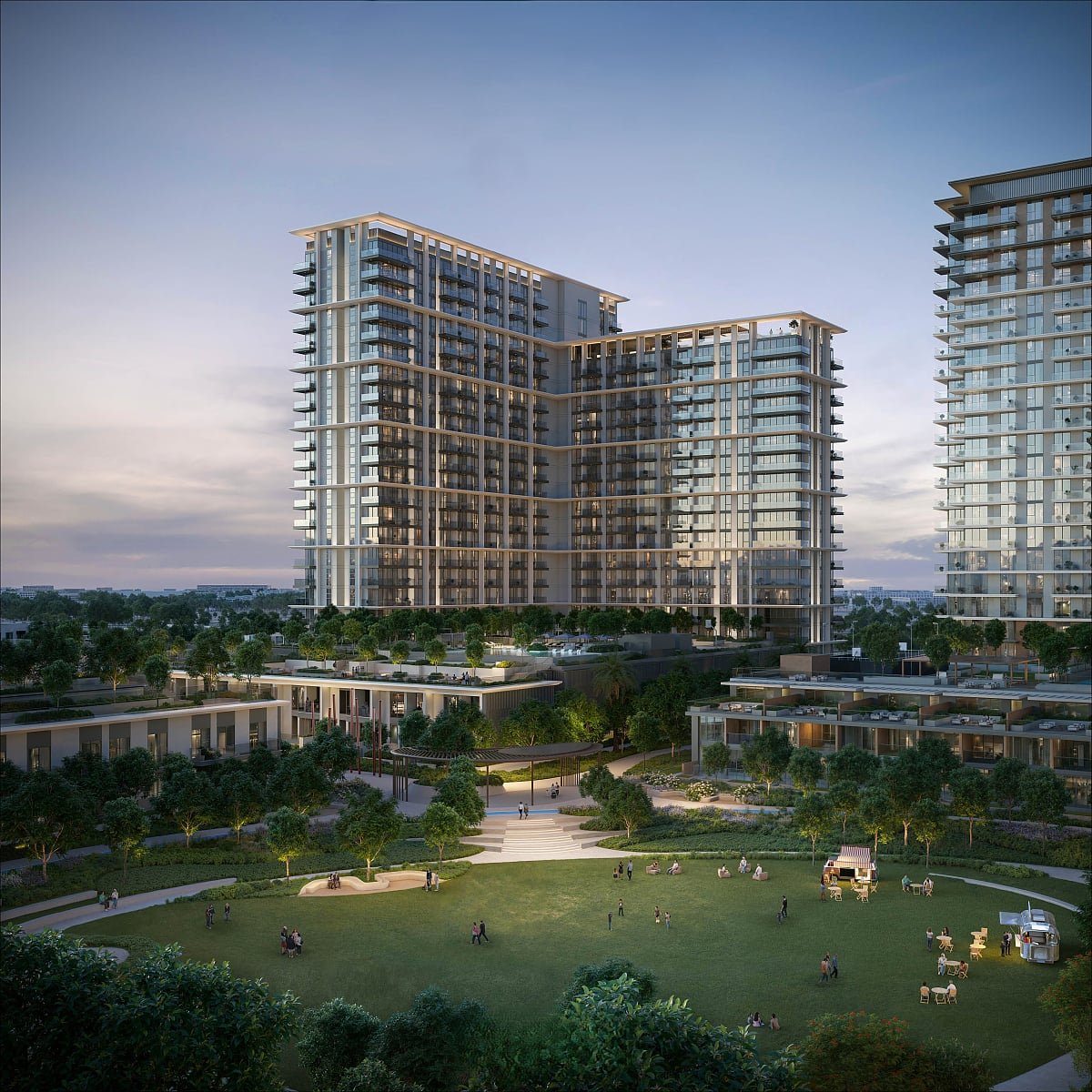 Luksusowy 188 m² apartament z widokiem na pole golfowe Zjednoczone Emiraty Arabskie, Dubai Hills Estate, Dubai Hills Estate, Dubai Hills Estate, Dubaj  188m2 Foto 1
