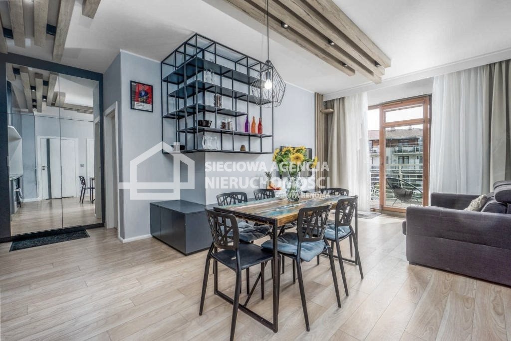 Zapraszam do wynajęcia 3-pokojowego apartamentu z tarasem i garażem Gdańsk, Jelitkowo, Wypoczynkowa  55m2 Foto 1