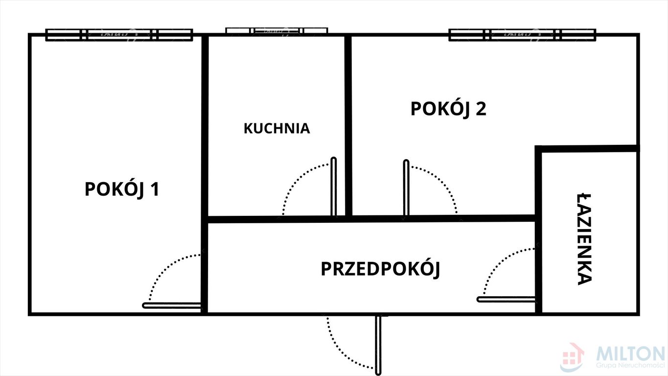 Mieszkanie dwupokojowe na sprzedaż Jelcz-Laskowice, Techników  60m2 Foto 13