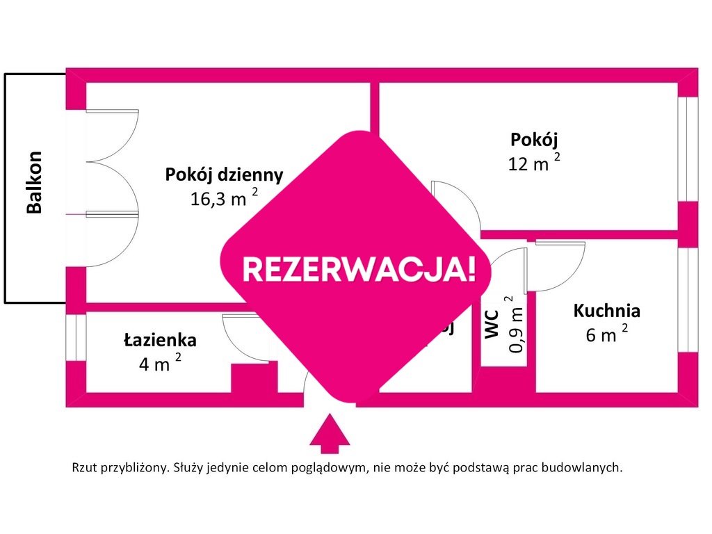 Mieszkanie dwupokojowe na sprzedaż Olsztyn, Stanisława Murzynowskiego  48m2 Foto 15