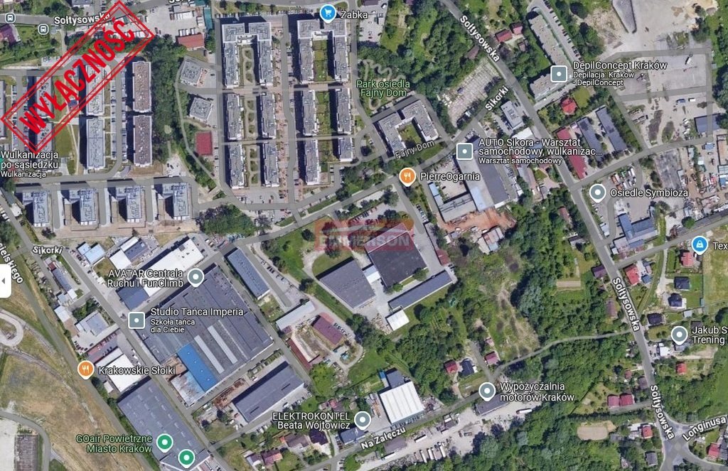 Działka 2500 m² z utwardzeniem i ogrodzeniem, dostęp asfaltowy Kraków, Nowa Huta  2 500m2 Foto 1