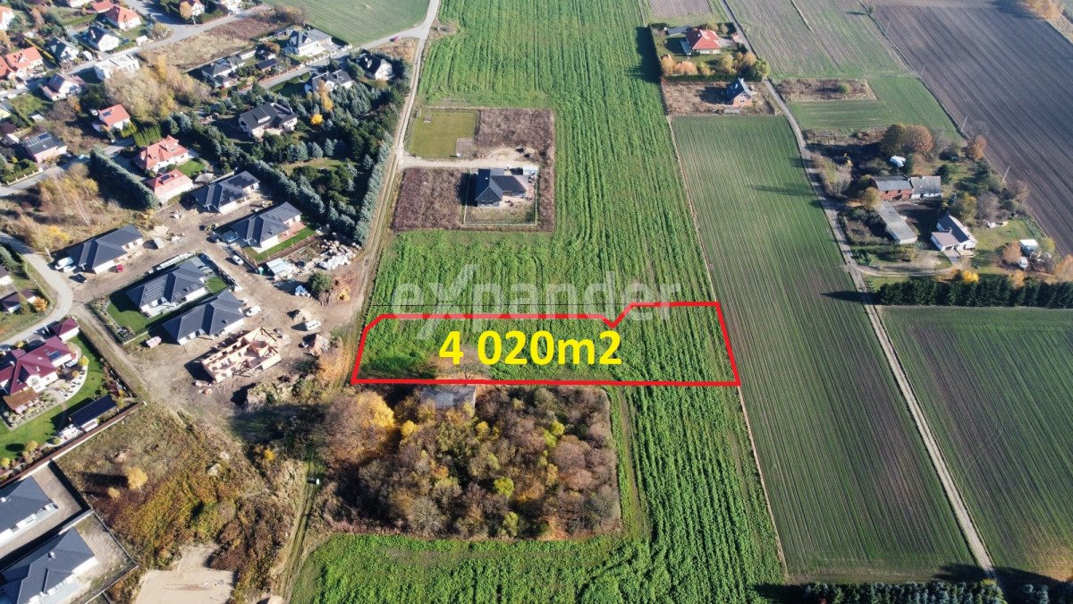 Działka budowlana na sprzedaż Łysomice, Ogrodowa  4 020m2 Foto 1