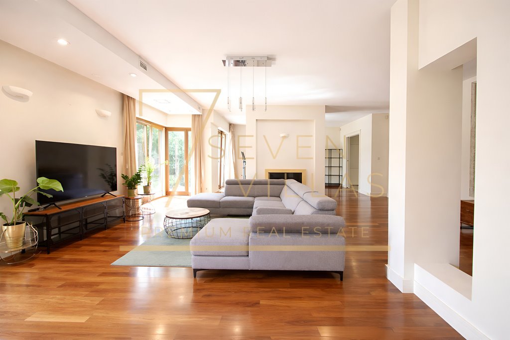 Ekskluzywna willa 370 m² z panoramicznym salonem i ogrodem Warszawa, Mokotów  370m2 Foto 1