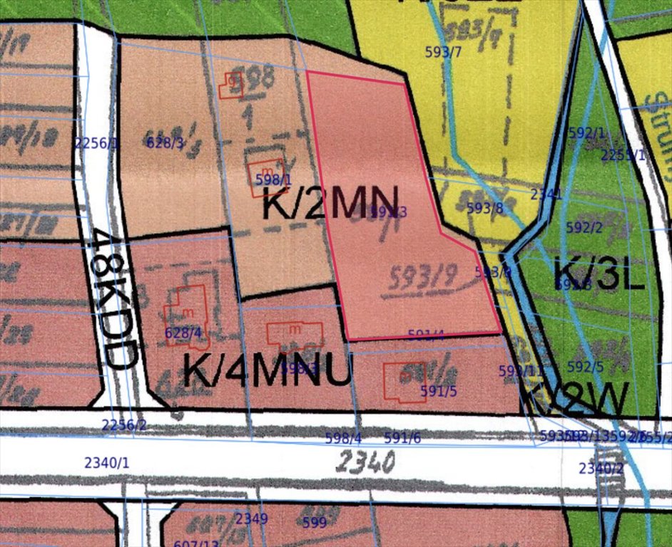 Działka budowlana na sprzedaż Kocoń  2 529m2 Foto 9