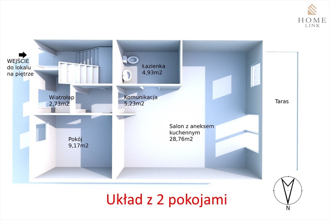 Mieszkanie trzypokojowe na sprzedaż Olsztyn, Osiedle Generałów  51m2 Foto 5