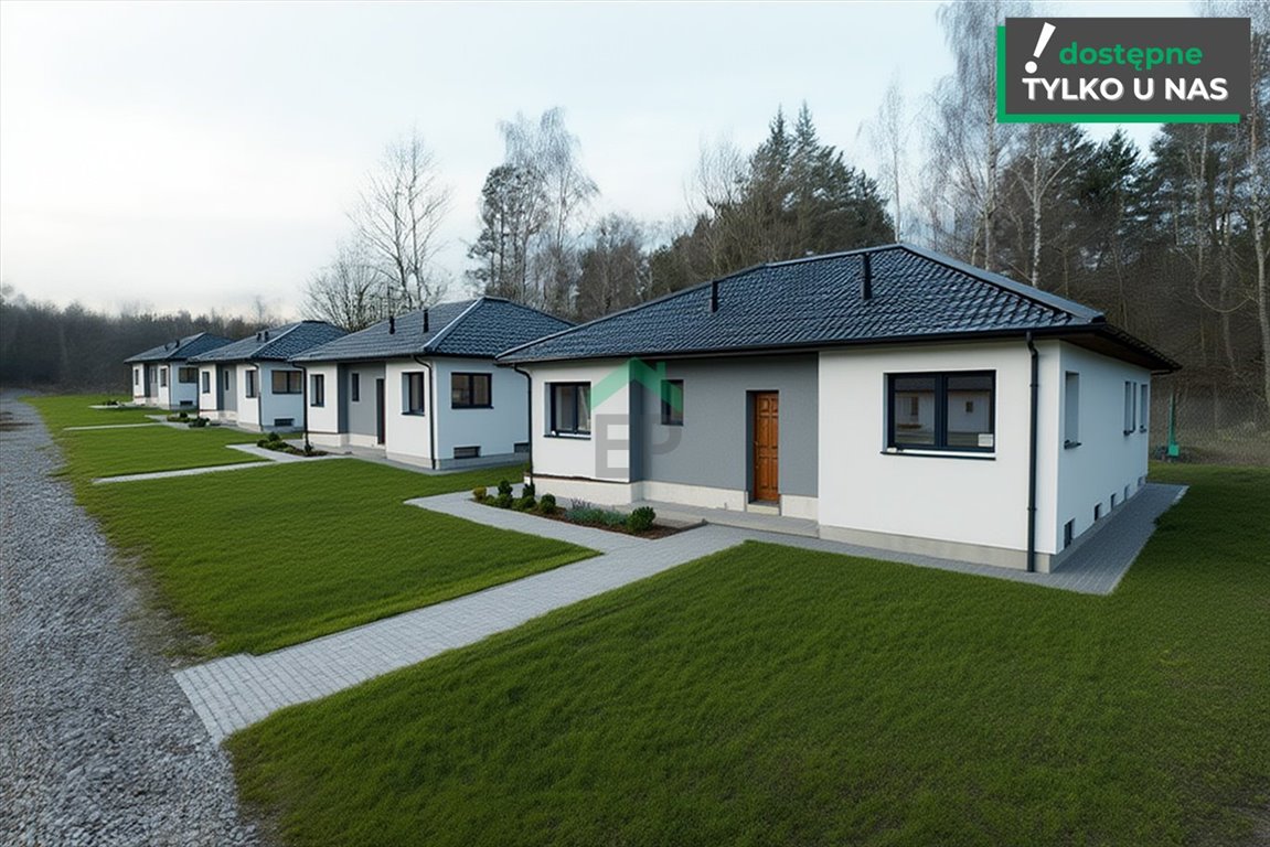 Nowoczesny dom 100 m2 z ogrodem - stan deweloperski Blachownia  100m2 Foto 1