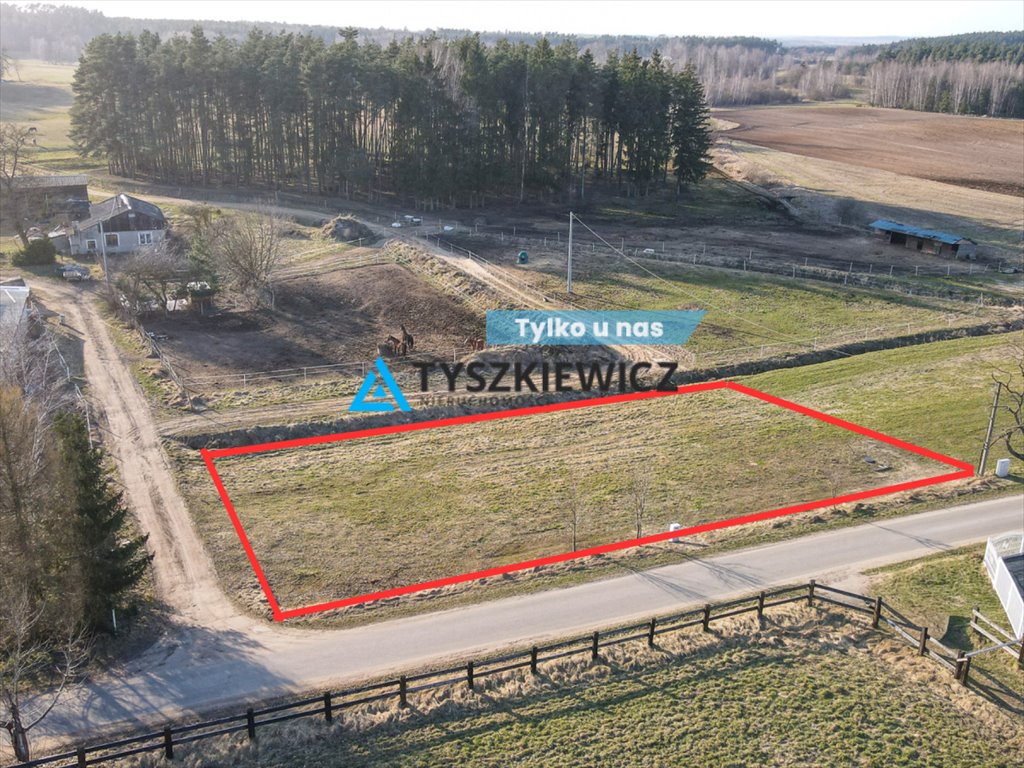 Działka 1210 m² z warunkami zabudowy i mediami w Boroszewie Boroszewo  1 210m2 Foto 1