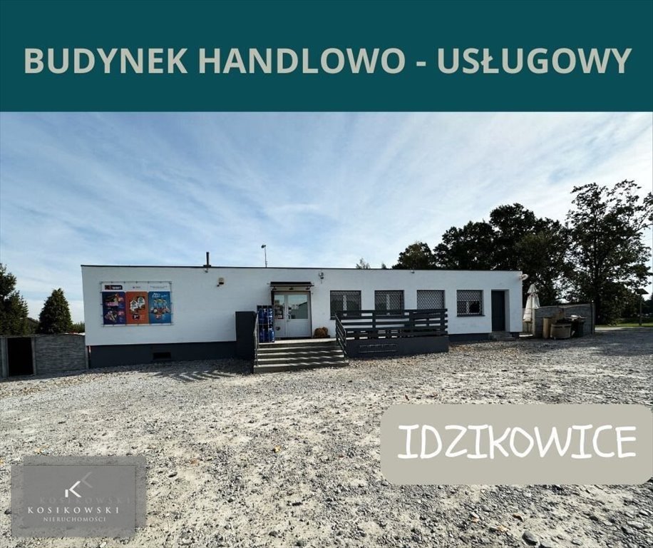 Lokal użytkowy na sprzedaż Idzikowice, Idzikowice  135m2 Foto 1