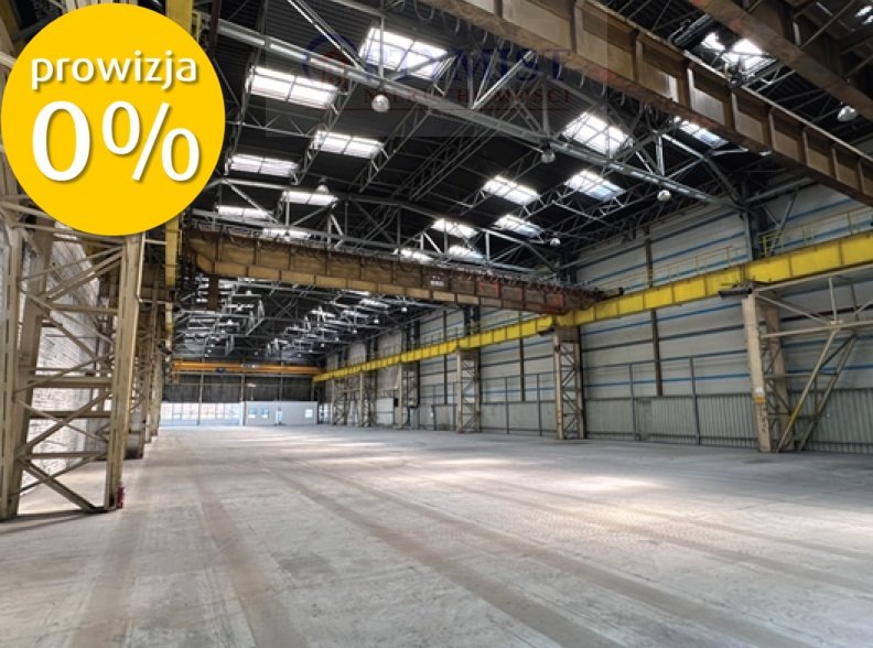 Hala magazynowa 2186m² z biurem, suwnicami i wysoką konstrukcją Warszawa, Bielany, Palisadowa  2 186m2 Foto 1